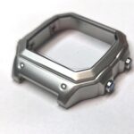 AE-1200WH Watch Steel Case Mod Kit, Matte Silver | AE1200 Compatible