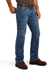 ARIAT Men's Rebar M7 Durastretch Edge Stackable Straight Leg Jean