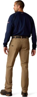 ARIAT Rebar M4 Low Rise DuraStretch Made Tough Stackable Straight Leg Pants - Image 2