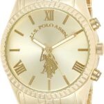 Accutime U.S. Polo Assn. Women's USC40058 Gold-Tone Watch