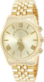 Accutime U.S. Polo Assn. Women's USC40058 Gold-Tone Watch