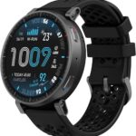 Amazfit Active Max Smart Watch 1.5" AMOLED Display, 25-Day Battery, Offline Maps, GPS, 4GB Storage, 170+ Sport Modes, 5 ATM Water Resistant, Heart Rate & Sleep Fitness Tracker for Android & iPhone