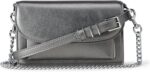 Amazon Essentials AE - Accessories Women's Convertible Crossbody Clutch Bag with Interchangeable Straps