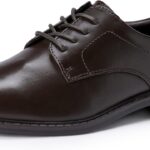 Amazon Essentials Boys' Lace-up Derby Dress Shoes