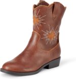 Amazon Essentials Girls' Western Cowboy Boots