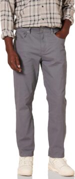 Amazon Essentials Men's 5-Pocket Stretch Twill Pants