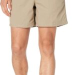 Amazon Essentials Men's 6" Inseam Regular Fit Drawstring Shorts with Elastic Waist and Pockets