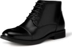 Amazon Essentials Men's Cap Toe Lace Up Ankle Dress Boots