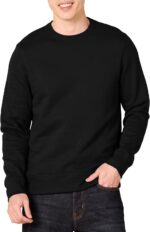 Amazon Essentials Men's Crewneck Fleece Sweatshirt with Ribbing (Available in Big & Tall)