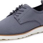 Amazon Essentials Men's Derby Knit Dress Sneakers with Foam Insole