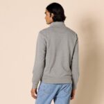 Amazon Essentials Men's Full Zip Mock Neck French Terry Sweatshirt, Lightweight - Image 2