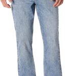 Amazon Essentials Men's Heavyweight Low Stretch Denim Straight-Fit Bootcut Jean