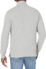 Amazon Essentials Men's Quarter-Zip French Rib Mock Neck Sweater, Casual Wear - Image 2