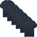 Amazon Essentials Men's Regular-Fit Short-Sleeve T-Shirt, Pack of 6