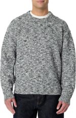 Amazon Essentials Men's Relaxed-Fit Multi-Color Heavyweight Crewneck Pullover Sweater