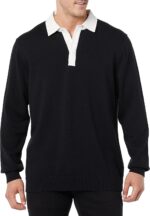 Amazon Essentials Men's Rugby Sweater