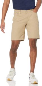 Amazon Essentials Men's Slim-Fit 9" Inseam Stretch 5-Pocket Shorts with Tapered Leg