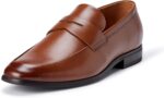 Amazon Essentials Men's Square Apron Toe Penny Loafer with Memory Foam