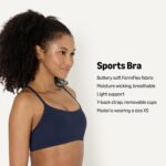 Amazon Essentials Women's Active FormFlex Buttery Soft Light Support Y-Back Thin Strap Yoga Sports Bra - Image 2