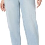Amazon Essentials Women's High-Rise Relaxed Leg Tapered Ankle Jeans - Discontinued Colors