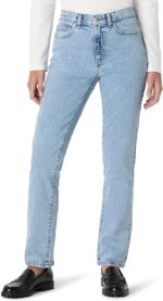 Amazon Essentials Women's High-Rise Straight Leg Jean