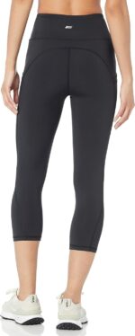 Amazon Essentials Women's High Waisted Active Sculpt Workout Athleisure Capri Leggings with Pockets - Image 2