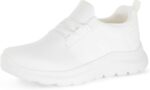 Amazon Essentials Women's Lightweight Knit Cross Trainer Sneakers