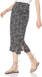 Amazon Essentials Women's Pull-On Knit Midi Skirt with Elastic Waist, Stretchy (Available in Plus Size)