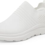 Amazon Essentials Women's Slip-On Lightweight Knit Walking Shoes