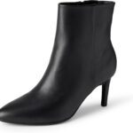 Amazon Essentials Women's Stiletto Heel Dress Ankle Boots with Side Zip