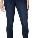 Amazon Essentials Women's Stretch Denim Mid-Rise Pull-On Skinny Jegging