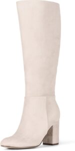 Amazon Essentials Women's Tall Boots with Chunky Block Heel