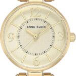 Anne Klein Women's Leather Strap Watch