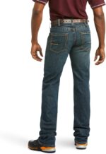 Ariat Men's Rebar M5 Straight Durastretch Edge Stackable Straight Leg Jean - Image 2
