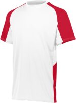 Augusta Sportswear Boys Youth Cutter Jersey: Moisture-Wicking Baseball & Softball Top, Short Sleeve Athletic Apparel for Boys
