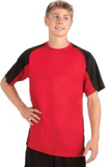 Augusta Sportswear Boys Youth Cutter Jersey: Moisture-Wicking Baseball & Softball Top, Short Sleeve Athletic Apparel for Boys - Image 2