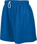 Augusta Sportswear Girl's Moisture-Wicking Mesh Athletic Teen Workout Sports Shorts