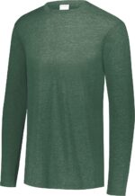 Augusta Sportswear Mens Tri-Blend Long Sleeve Crew
