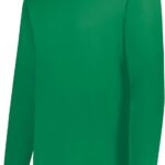 Augusta Sportswear Wicking Long Sleeve Sun Protection Athletic Shirt for Running, Hiking, Fishing, and Outdoor Activities