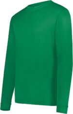 Augusta Sportswear Wicking Long Sleeve Sun Protection Athletic Shirt for Running, Hiking, Fishing, and Outdoor Activities