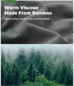 BAMBOO COOL BlazeBoo Men's Thermal Underwear with Soft Fleece Lined Base Layer Cold Weather Top Bottom Gift Set - Image 2