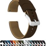 BARTON Elite Silicone Watch Bands - Quick Release - Choose Strap Color & Buckle Color (Stainless Steel, Black PVD or Gunmetal Grey) - 18mm, 20mm, 22mm & 24mm Watch Straps