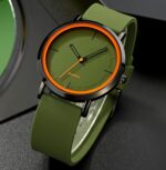 BESTKANG Fashion Simple Analog Quartz Wrist Watch with Silicone Strap Waterproof for Women and Men Sports - Image 2