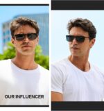 BIRCEN Polarized Mens Sunglasses for Driving: UV Protection Al-Mg Metal Sunglasses Lightweight Shades for Fishing Travel Golf - Image 2