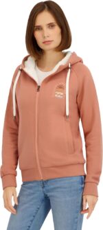Billabong Women's Full Zip Sherpa Lined Hoodie Jacket