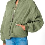 Blank NYC Drop Shoulder Quilted Jacket