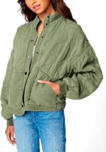 Blank NYC Drop Shoulder Quilted Jacket