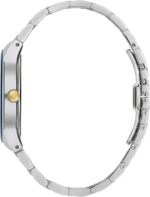 Bulova Men's Multi-Function 3-Hand Quartz Watch with Diamond Dial, Edge to Edge Crystal - Image 2