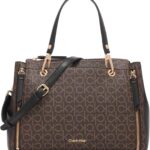 Calvin Klein Bubble Lamb Novelty Organization Satchel