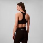 Calvin Klein Women's Performance Logo Medium Impact Sports Bra